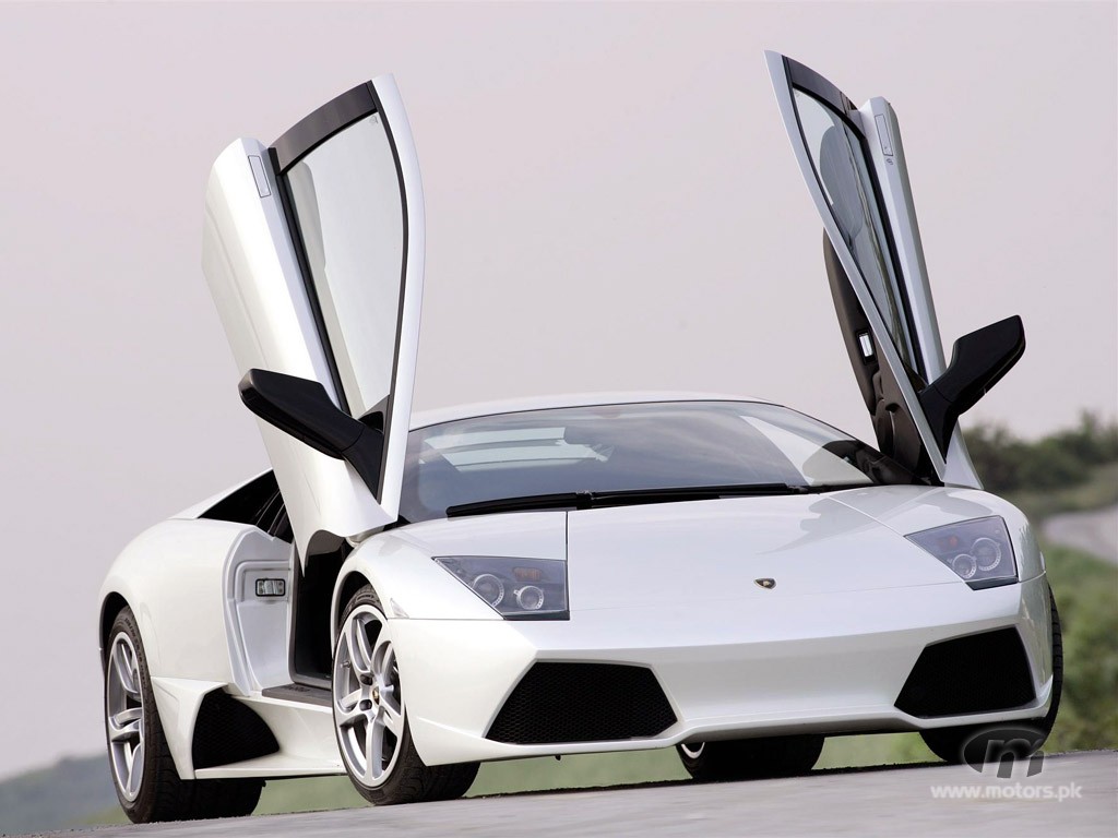 lamborghini murcielago white wallpaper